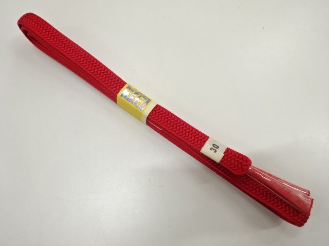 JAPANESE KIMONO / UNUSED HAND-TIED OBIJIME